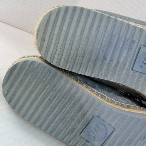 Michael Kors Espadrille Flats Size 10 - Picture 7 of 9